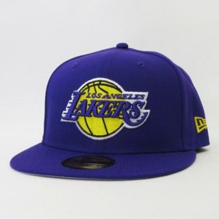 ニューエラー(NEW ERA)のニューエラ 59FIFTY NBA レイカーズ キャップ パープル 7 1/2(キャップ)