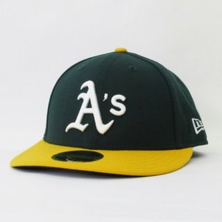 ニューエラー(NEW ERA)のニューエラ 59FIFTY LP アスレチックス キャップ 緑 7 1/2(キャップ)