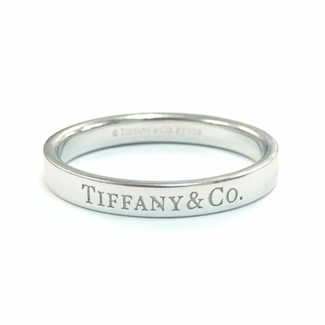 Tiffany & Co.(ティファニー)のティファニー フラットバンドリング Pt950 約17号 プラチナ950 指輪 ジュエリー Tiffany＆Co. 横浜BLANC レディースのアクセサリー(リング(指輪))の商品写真