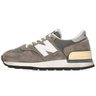 ニューバランス(New Balance)のニューバランス  M990GRY スウェードメッシュローカットスニーカー メンズ 25cm(スニーカー)