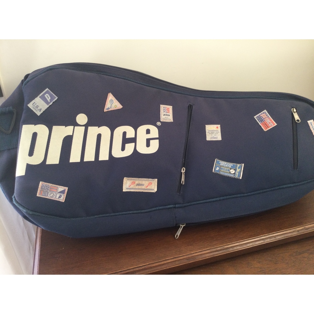 Prince(プリンス)のPrinceラケット＆テニスバック　中古品 スポーツ/アウトドアのテニス(ラケット)の商品写真