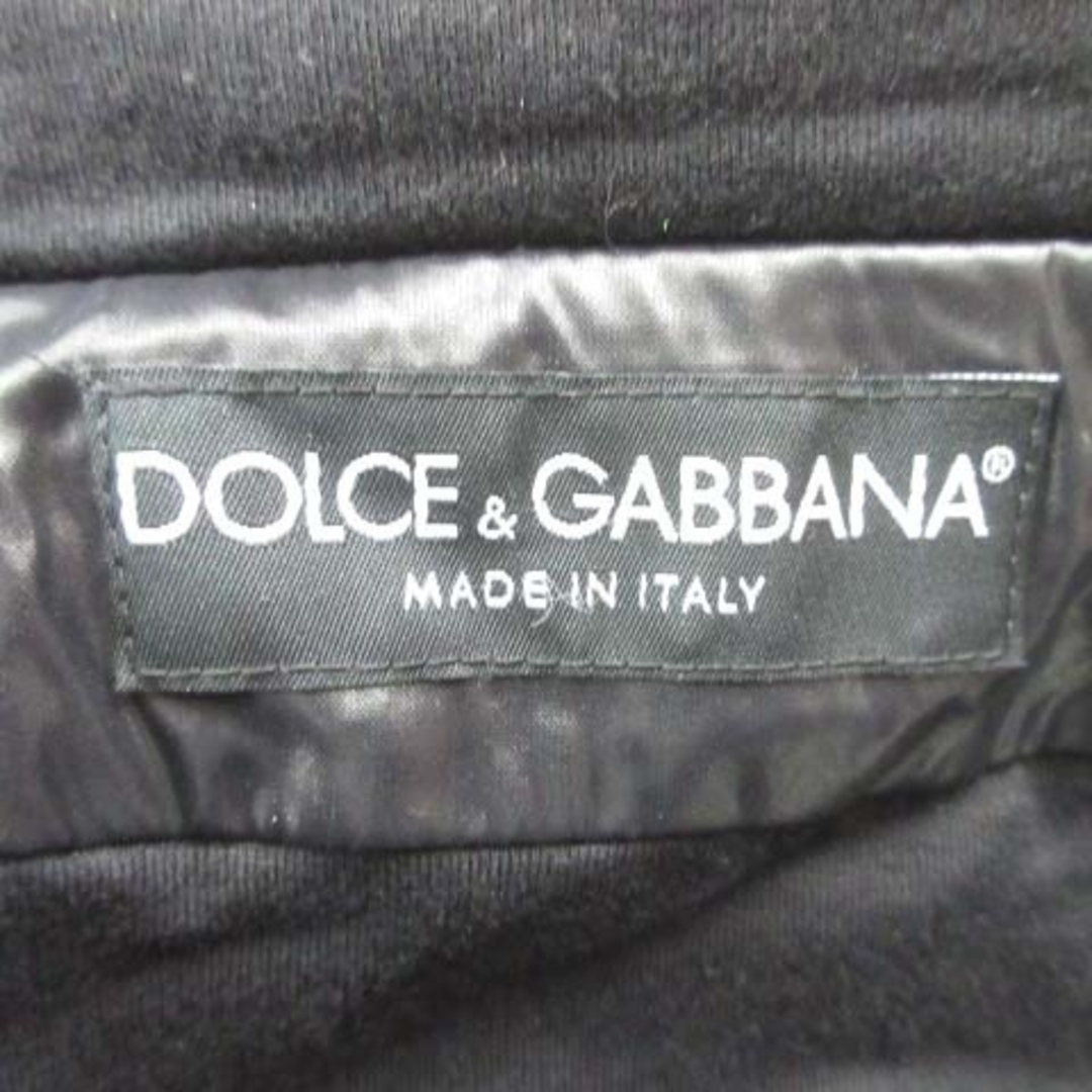 DOLCE&GABBANA(ドルチェアンドガッバーナ)のドルチェ&ガッバーナ ドルガバ 中綿 ジャケット プレート 48 約Lサイズ 黒 メンズのジャケット/アウター(ダウンジャケット)の商品写真
