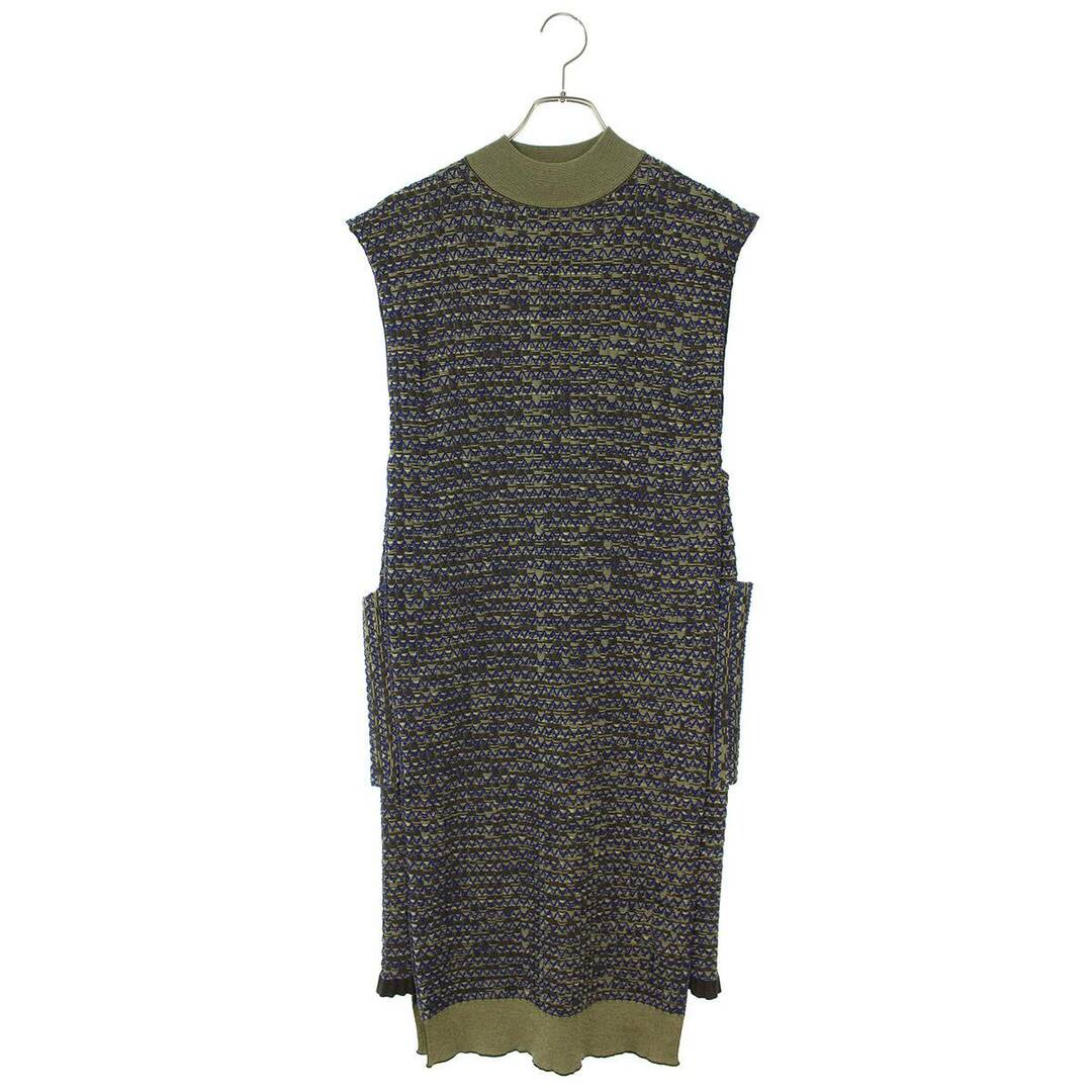 トーガプルラ 23AW TP32-XH202 WIDE RIB KNIT DRESS ワイドリブニットワンピース レディース 36