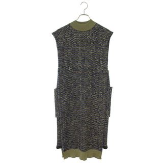 トーガプルラ(TOGA PULLA)のトーガプルラ  23AW  TP32-XH202 WIDE RIB KNIT DRESS ワイドリブニットワンピース レディース 36(ロングワンピース/マキシワンピース)