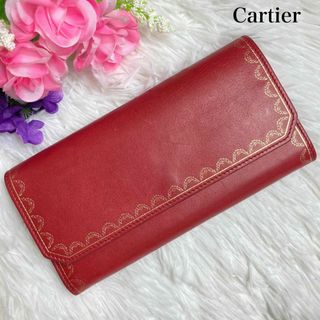 カルティエ(Cartier)の希少✨カルティエ　長財布　ガーランド　ドゥ　インターナショナル　ウォレット(財布)