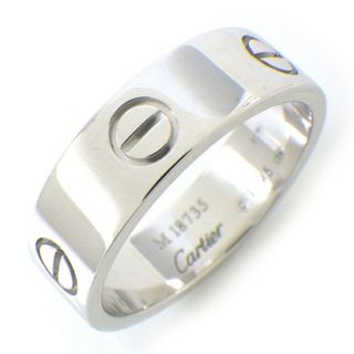 カルティエ(Cartier)のカルティエ Cartier リング ラブリング K18WG 17.5号 / #58 【中古】(リング(指輪))