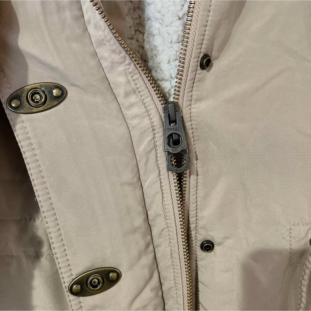 spiral tempt モッズコート ジャケット コート ベージュ M レディースのジャケット/アウター(モッズコート)の商品写真