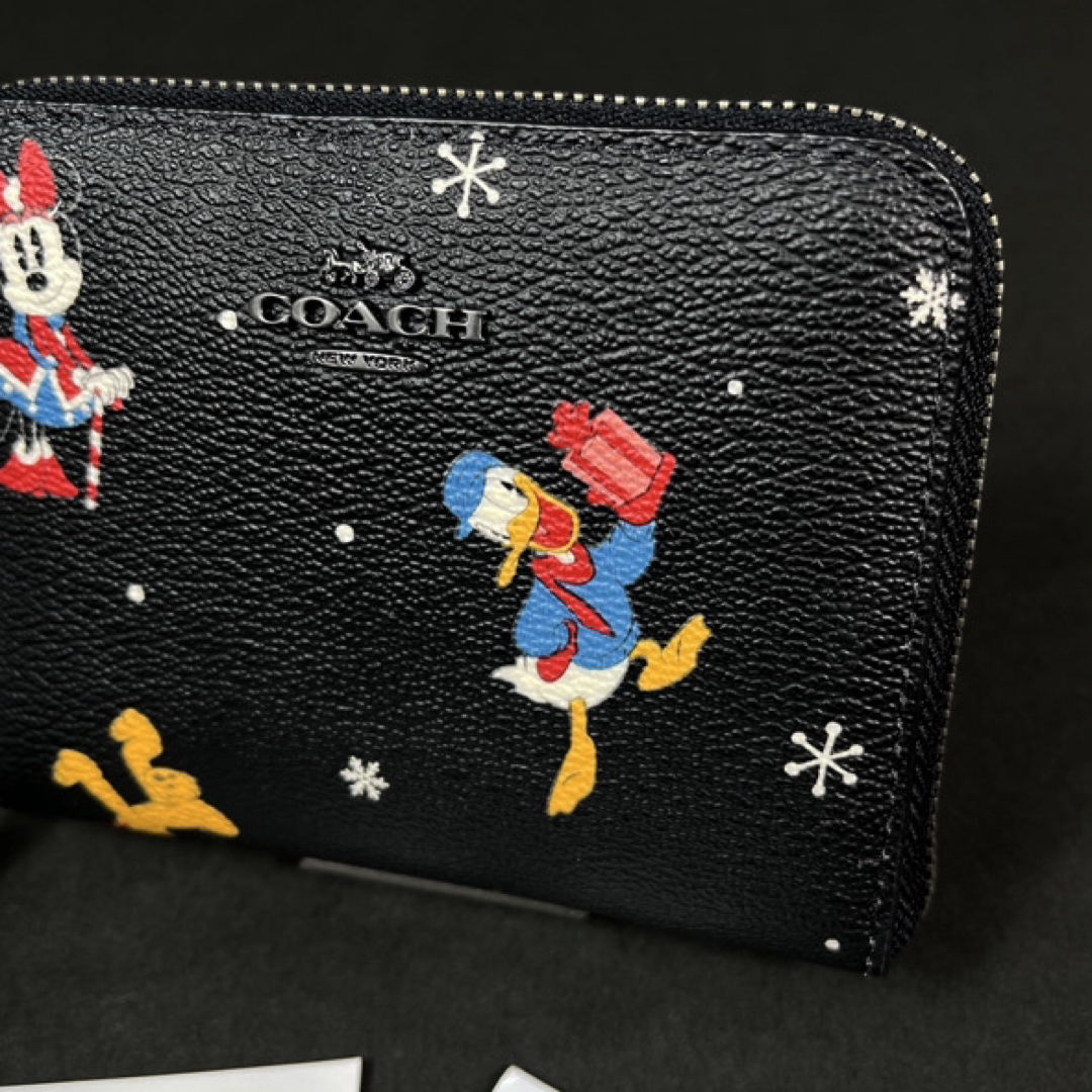 COACH(コーチ)のCOACH X ディズニー ホリデー 二つ折り財布 CN028 ミッキー 新品  レディースのファッション小物(財布)の商品写真