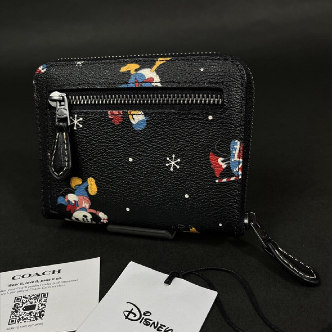 COACH(コーチ)のCOACH X ディズニー ホリデー 二つ折り財布 CN028 ミッキー 新品  レディースのファッション小物(財布)の商品写真