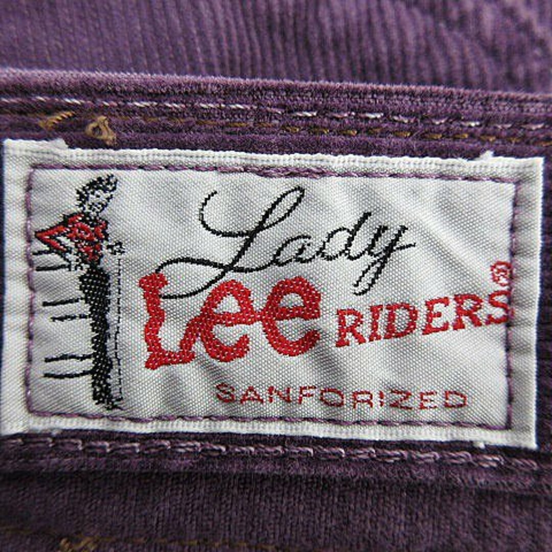 Lee(リー)のリー RIDERS スカート 台形 ミニ コーデュロイ XS 紫 ボトムス レディースのスカート(ミニスカート)の商品写真