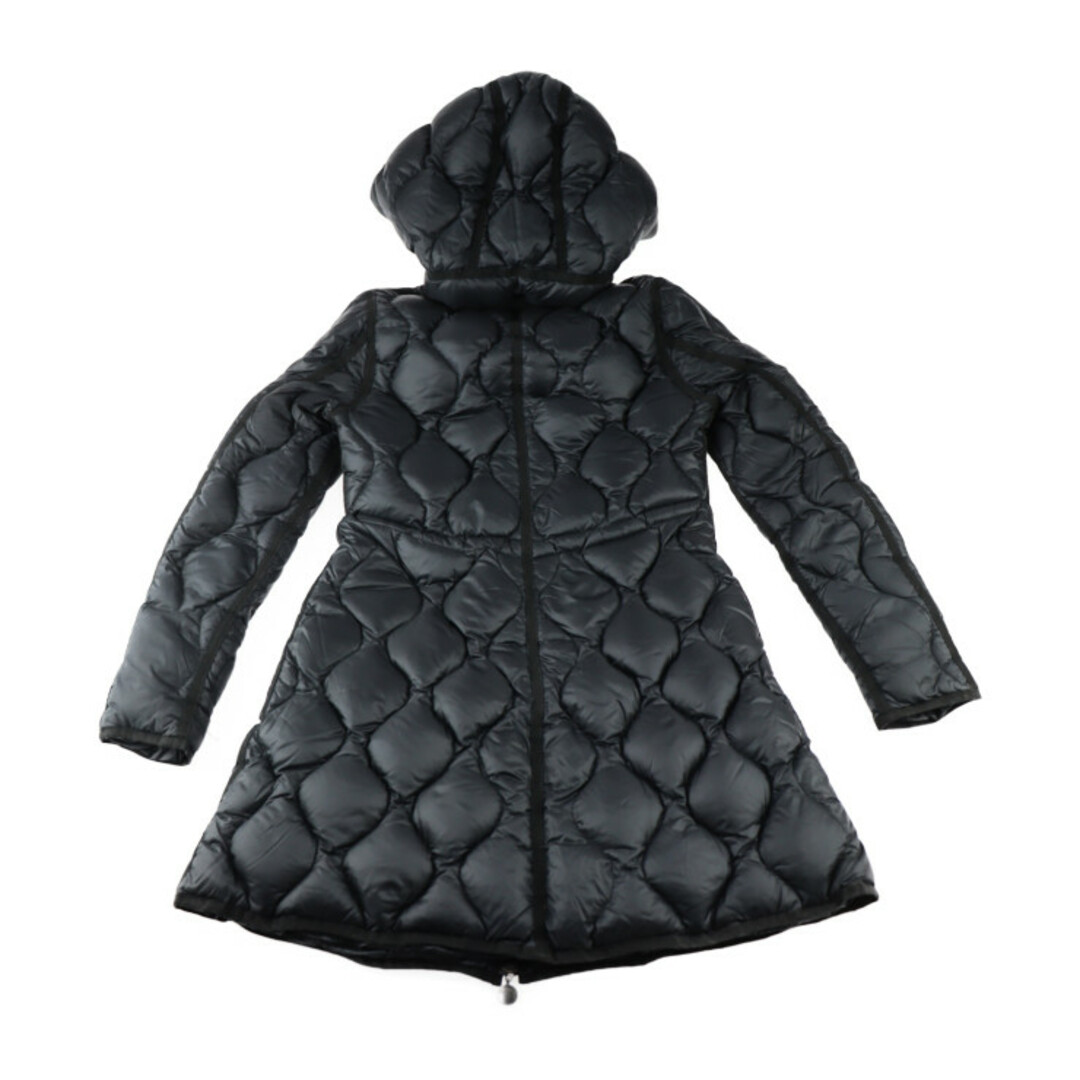 MONCLER モンクレール LON GIUBBOTTO ロン ダウンコート ダウンジャケット 220934997405 53048 ナイロン  ダウン90％ フェザー10％ ブラック フード付き 1【本物保証】