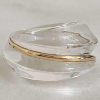 バカラ(Baccarat)のBACCARAT リング 18K 金 GOLD 指輪 クリスタル きれい (リング(指輪))