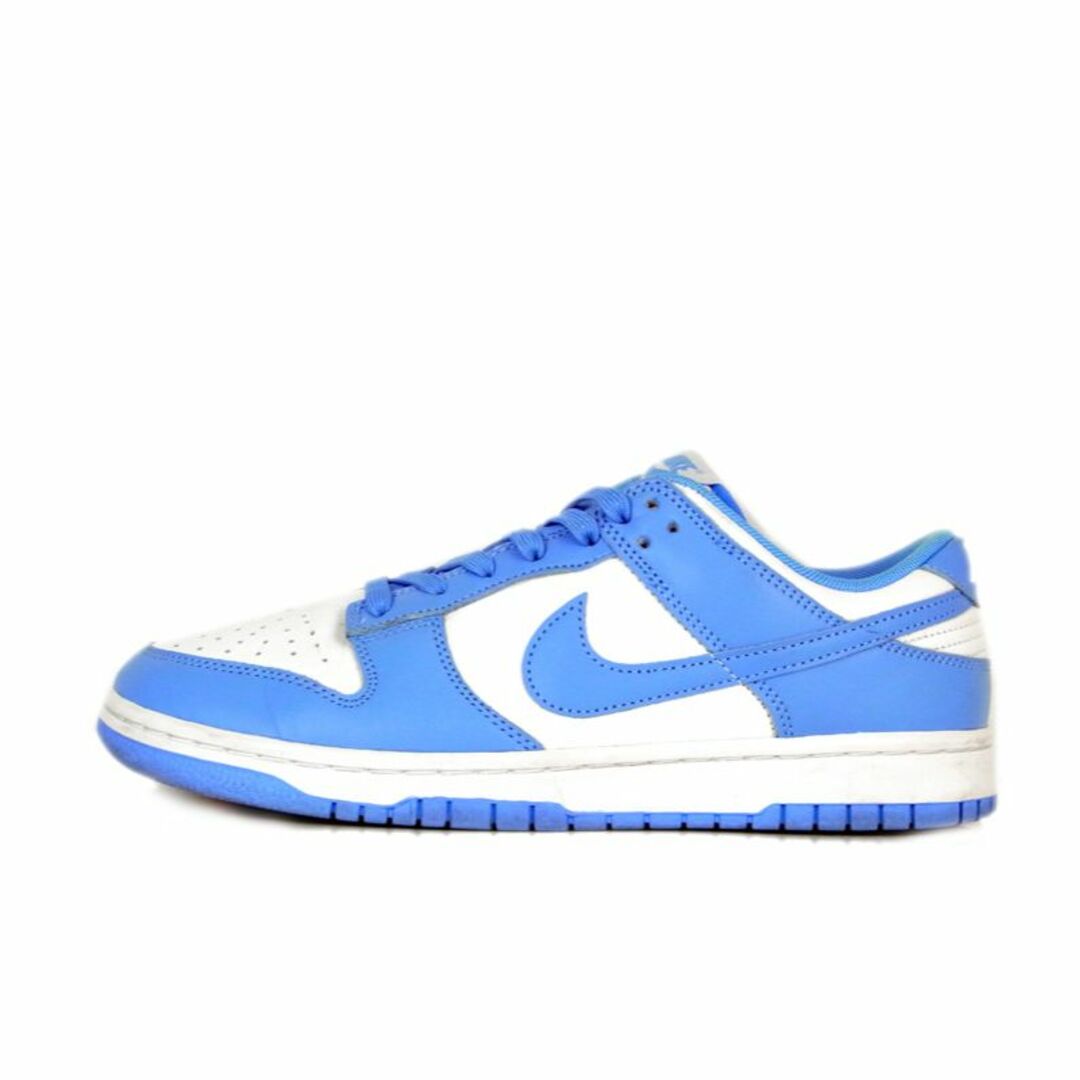 ナイキ NIKE ■ 【 DUNK LOW UNIVERSITY BLUE DD1391 102 】 ダンク ロー ユニバーシティ ブルー スニーカー　f20057レザー付属品