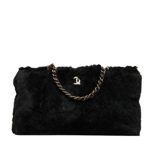 シャネル(CHANEL)のシャネル ココマーク チェーンショルダー ハンドバッグ ファー レディース CHANEL 【1-0127602】(ハンドバッグ)