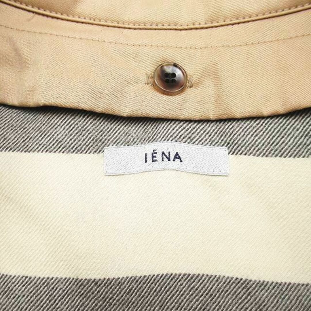 IENA(イエナ)の美品 イエナ IENA トレンチコート ジャケット ロング丈 ライナー付き レディースのジャケット/アウター(トレンチコート)の商品写真