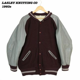 LASLEY KNITTING VARSITY JACKET 1960s 46(スタジャン)