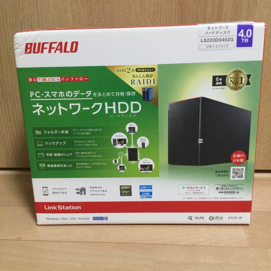 BUFFALO HDD  Link Station LS220D40000GBUSB20