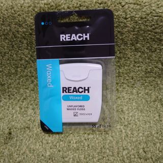 REACH リーチ　デンタルフロス ワックス　55ヤード(歯ブラシ/デンタルフロス)