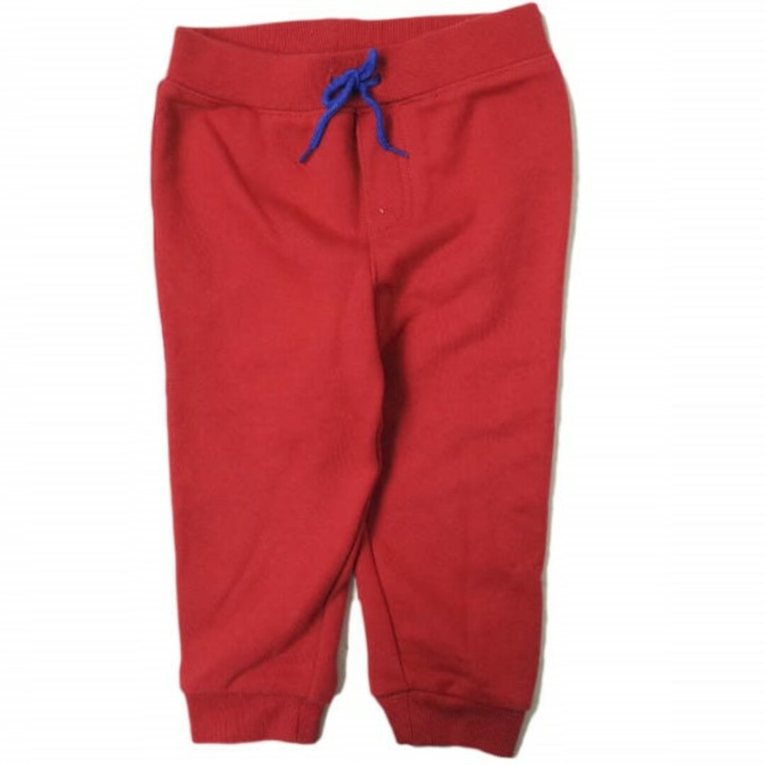 Ralph Lauren(ラルフローレン)のRALPH LAUREN ラルフローレン キッズ スウェットジップパーカー & スウェットパンツ 上下セット 18M(18ヵ月) レッド KIDS ベビー セットアップ【中古】【RALPH LAUREN】 キッズ/ベビー/マタニティのキッズ服男の子用(90cm~)(ジャケット/上着)の商品写真