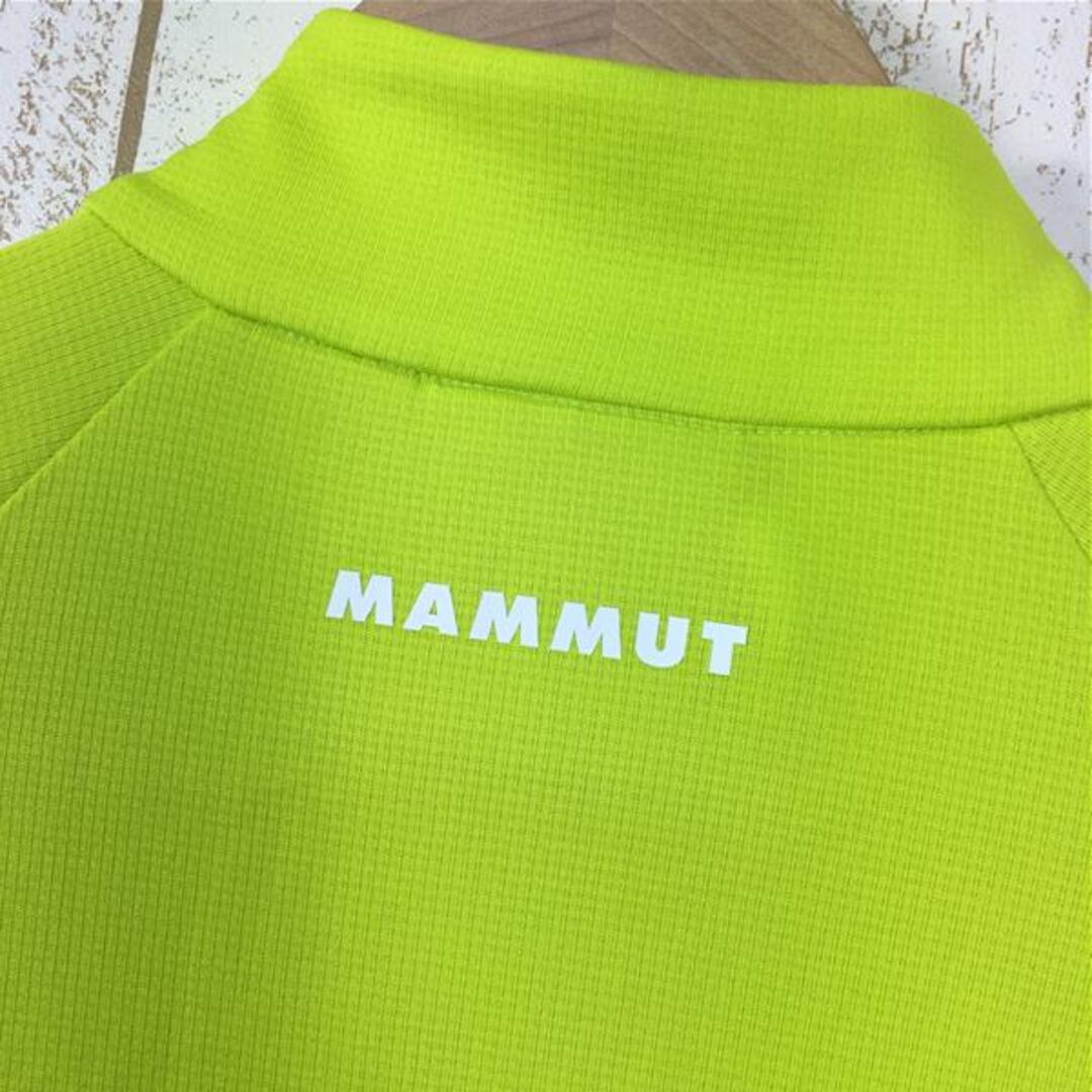 Mammut(マムート)のMENs S  マムート パフォーマンス サーマル ジップ ロングスリーブ Performance Thermal Zip Longsleeve MAMMUT 1016-00091 イエロー系 メンズのメンズ その他(その他)の商品写真