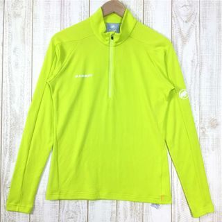 マムート(Mammut)のMENs S  マムート パフォーマンス サーマル ジップ ロングスリーブ Performance Thermal Zip Longsleeve MAMMUT 1016-00091 イエロー系(その他)