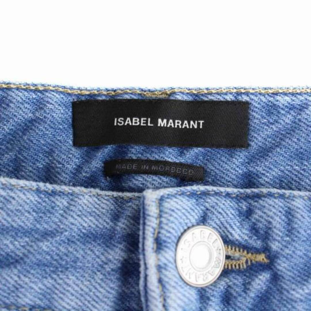 Isabel Marant(イザベルマラン)のイザベルマラン デニムパンツ ジーンズ ジップフライ 34 XS インディゴ レディースのパンツ(デニム/ジーンズ)の商品写真