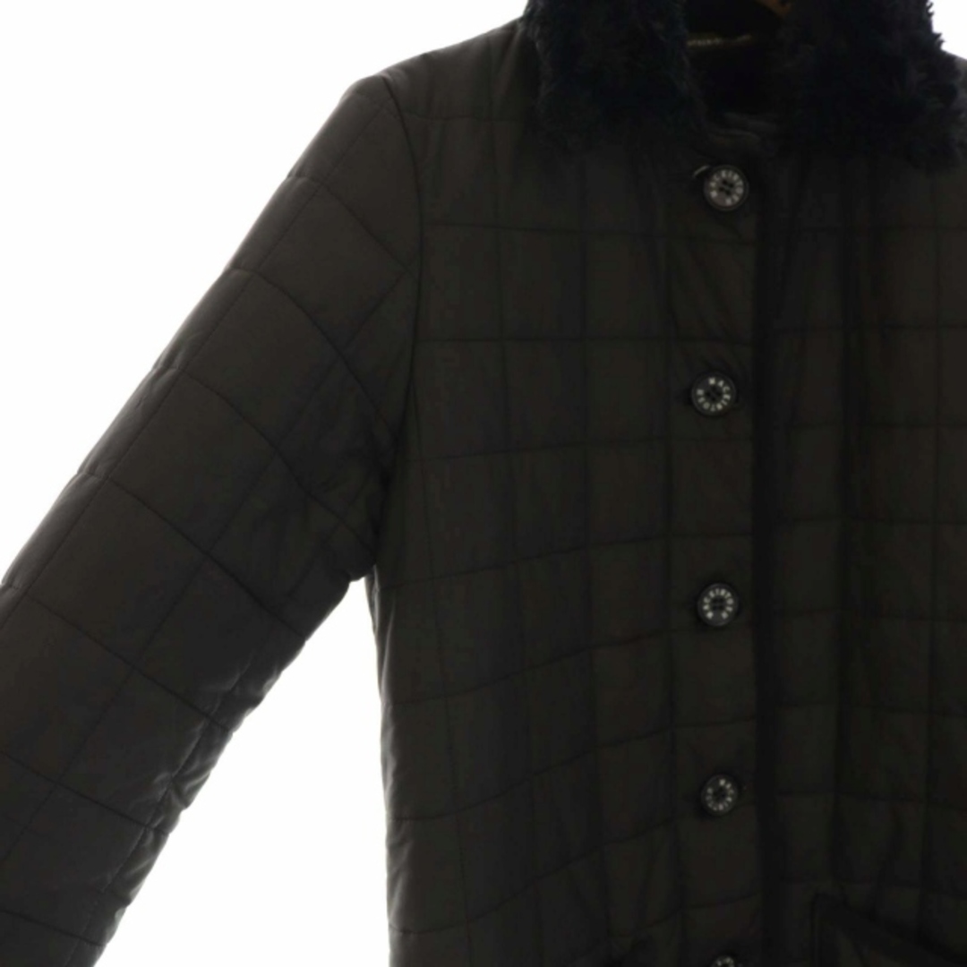 MACKINTOSH(マッキントッシュ)のマッキントッシュ キルティングジャケット 裏ボア 中綿 アウター 34 XS 黒 レディースのジャケット/アウター(ブルゾン)の商品写真