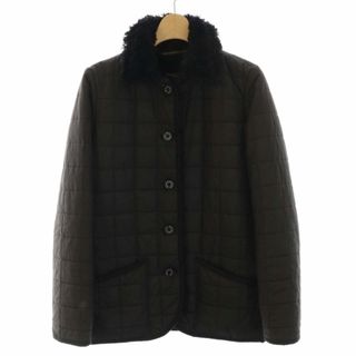 マッキントッシュ(MACKINTOSH)のマッキントッシュ キルティングジャケット 裏ボア 中綿 アウター 34 XS 黒(ブルゾン)