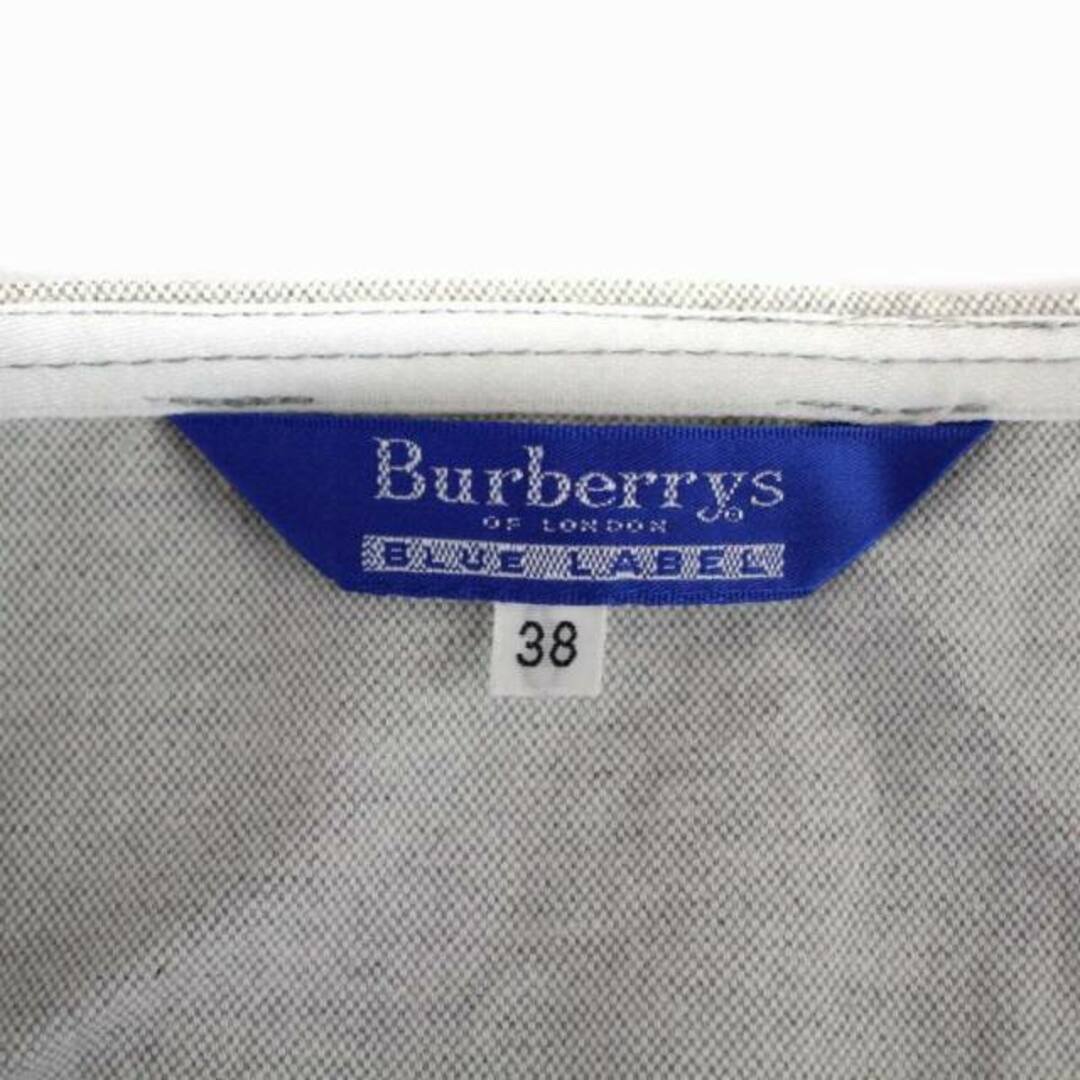 BURBERRY BLUE LABEL(バーバリーブルーレーベル)のバーバリーブルーレーベル ラップスカート ミモレ丈 M グレー レディースのスカート(ロングスカート)の商品写真