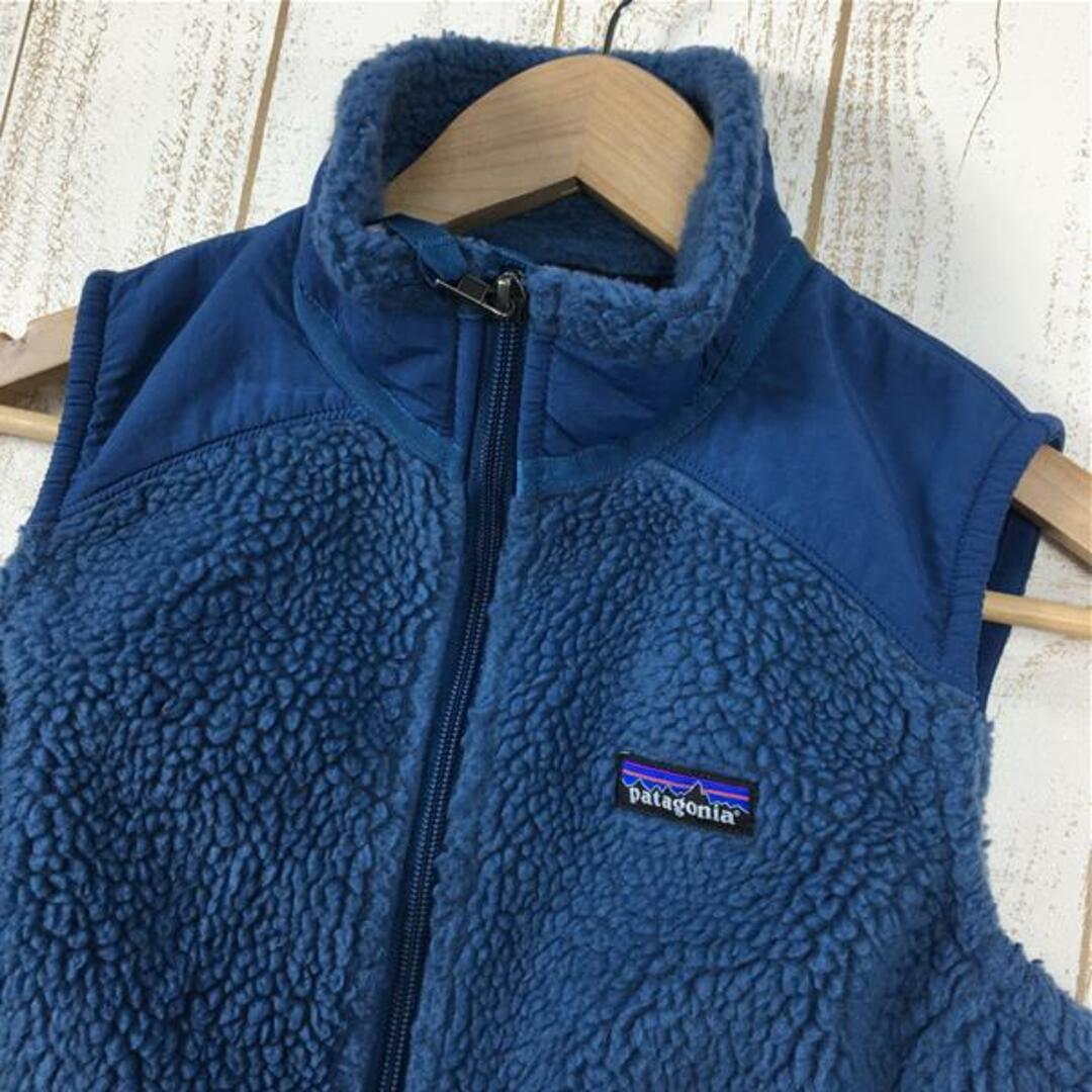 patagonia(パタゴニア)のWOMENs S  パタゴニア レトロ エックス ベスト Retro-X Vest フリース 防風 生産終了モデル 入手困難 PATAGONIA 23081 GLSB Glass Blue ブルー系 レディースのファッション小物(その他)の商品写真