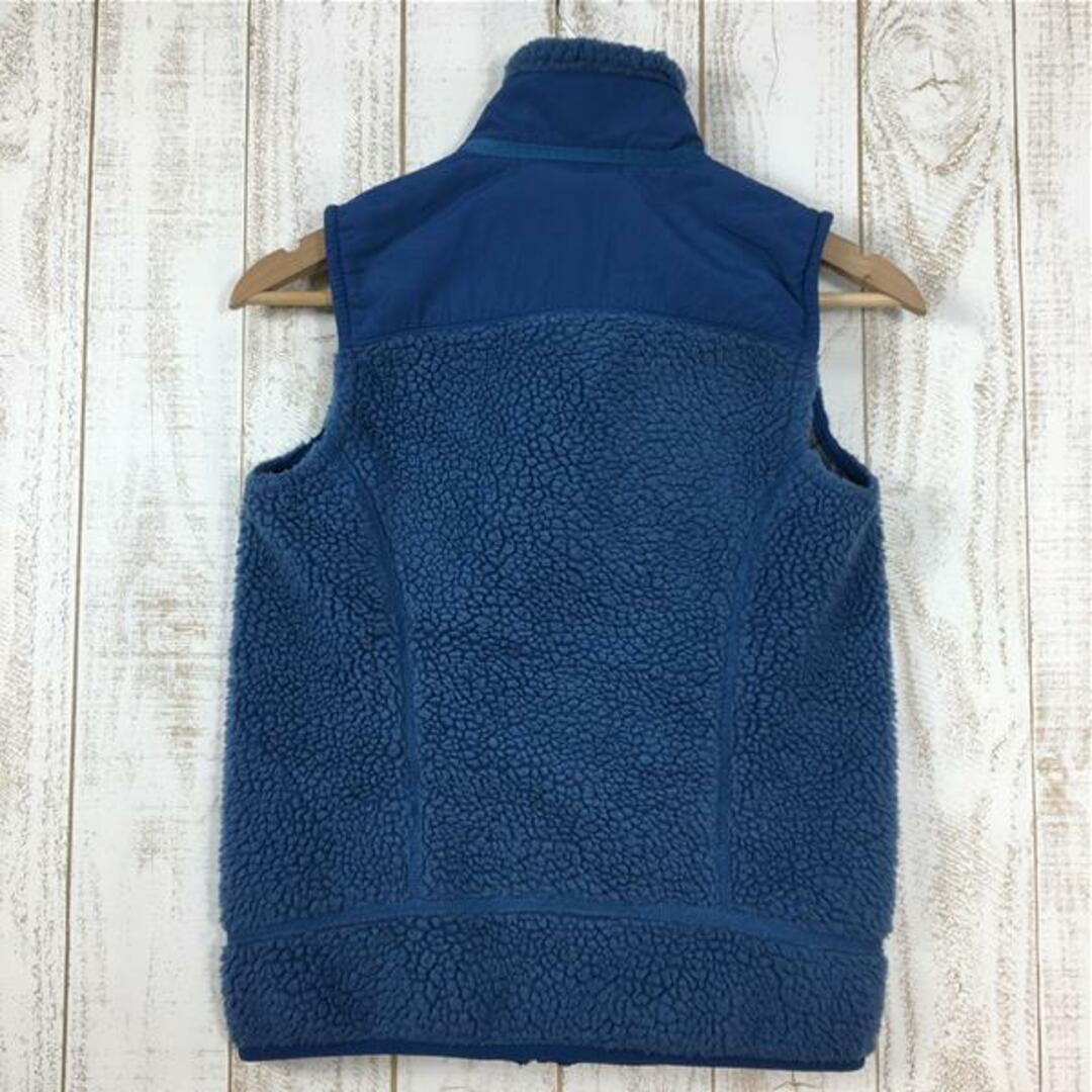 patagonia(パタゴニア)のWOMENs S  パタゴニア レトロ エックス ベスト Retro-X Vest フリース 防風 生産終了モデル 入手困難 PATAGONIA 23081 GLSB Glass Blue ブルー系 レディースのファッション小物(その他)の商品写真