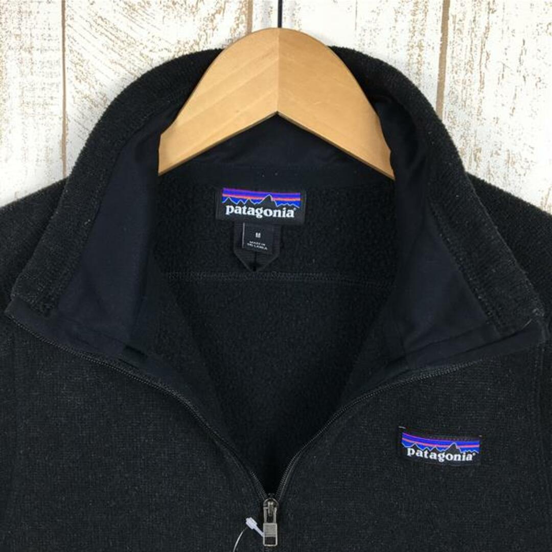 patagonia(パタゴニア)のWOMENs M  パタゴニア ベター セーター ベスト Better Sweater Vest フリース PATAGONIA 25886 BLK Black ブラック系 レディースのファッション小物(その他)の商品写真