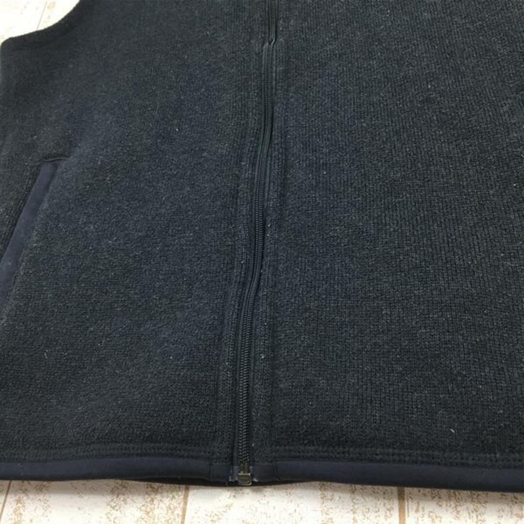 patagonia(パタゴニア)のWOMENs M  パタゴニア ベター セーター ベスト Better Sweater Vest フリース PATAGONIA 25886 BLK Black ブラック系 レディースのファッション小物(その他)の商品写真