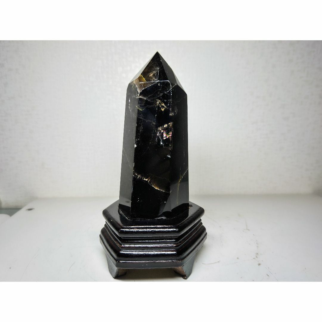 S-37 水晶 1.4kg スモーキークォーツ 原石 鑑賞石 自然石 誕生石鉱石