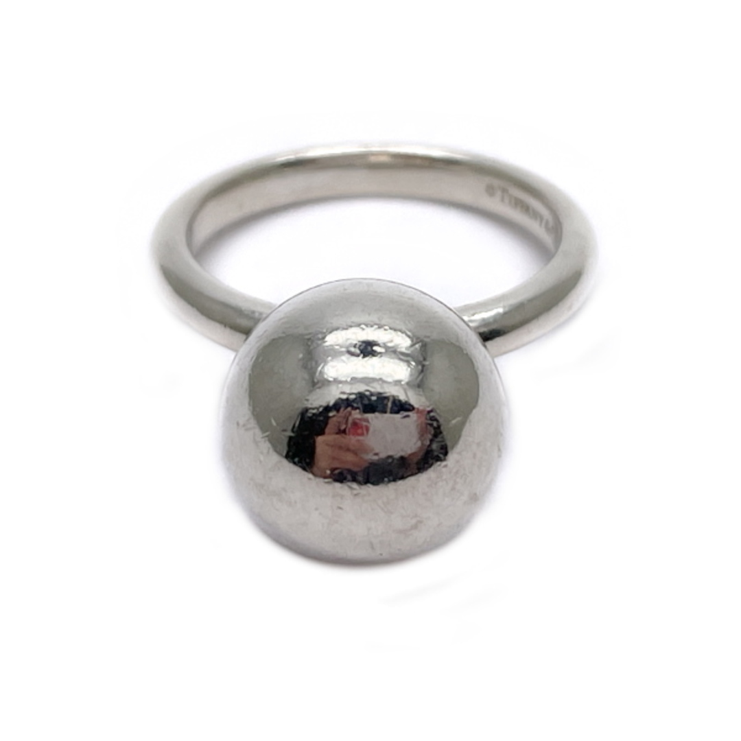 小キズ薄汚れ小傷くすみあり内側TIFFANY&Co. ハードウェア ボール 12mm 11.5号 リング・指輪 SV925