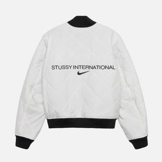 STÜSSY \u0026 NIKE REVERSIBLE VARSITY JACKET