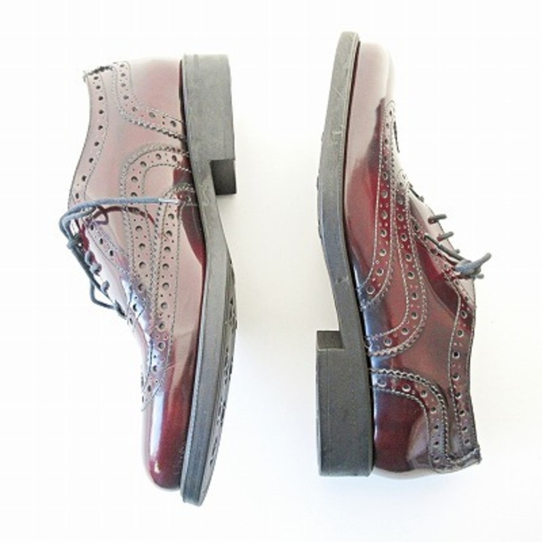 Boemos(ボエモス)のボエモス 美品 ウイングチップ ローファー レースアップシューズ 革靴 38 レディースの靴/シューズ(ローファー/革靴)の商品写真