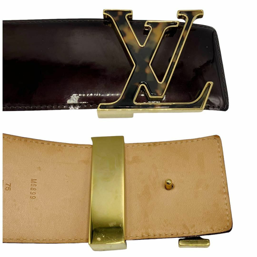 LOUIS VUITTON(ルイヴィトン)の⭐️良品⭐️ ルイヴィトン ヴェルニ サンチュール ベルト アマラント レディースのファッション小物(ベルト)の商品写真