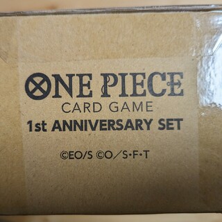ONE PIECE カードゲーム 1st ANNIVERSARY SET(Box/デッキ/パック)