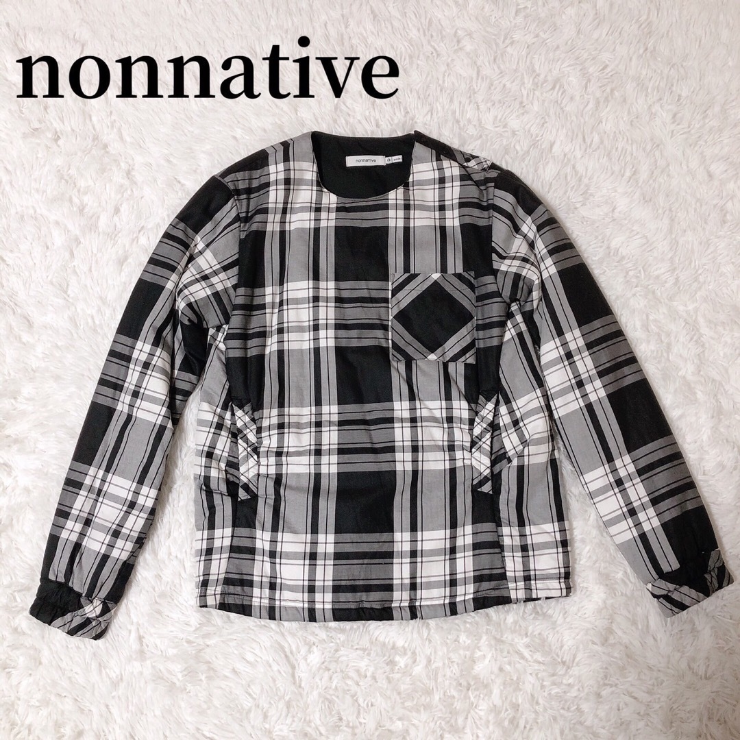 nonnative(ノンネイティブ)のノンネイティブ DWELLER PUFF SWEATER ジャケット 中綿 メンズのジャケット/アウター(ノーカラージャケット)の商品写真