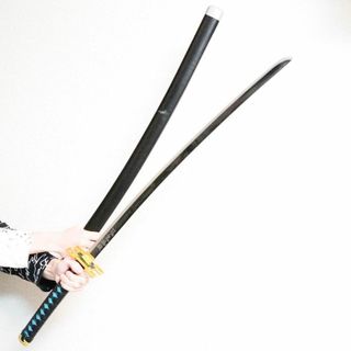 時透無一郎　コスプレ 武器 刀 剣   日輪刀 　金属製１０３ｃｍ【訳あり】(小道具)