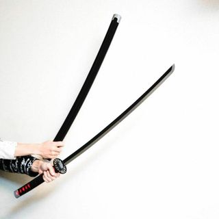 炭治郎　コスプレ 武器 刀 剣   日輪刀 　金属製１０３ｃｍ 国内【現物撮影】(小道具)