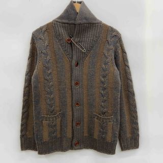 ポールスミス(Paul Smith)のPaul Smith メンズ ポールスミス カーディガン　ケーブル編み　ポケット　襟付き　羊毛100％(カーディガン)