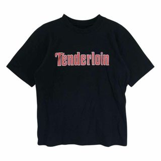 テンダーロイン(TENDERLOIN)のTENDERLOIN テンダーロイン T-TEE 1 RIDE TO LIVE プリント 半袖 Tシャツ ブラック系 S【中古】(Tシャツ/カットソー(半袖/袖なし))