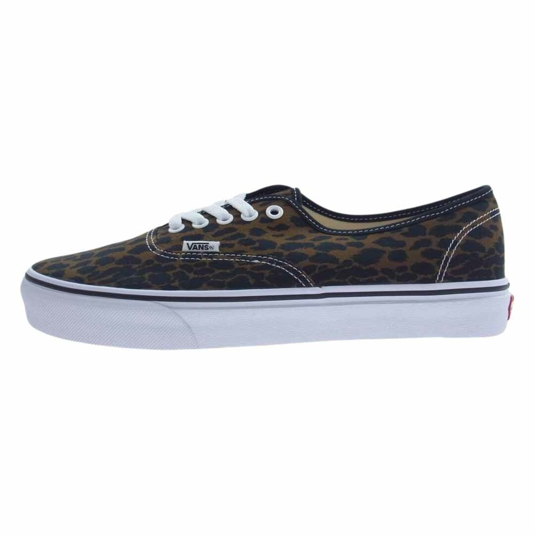 VANS(ヴァンズ)のVANS バンズ スニーカー × WACKO MARIA  v44 authentic オーセンティック レオパ ローカット スニーカー ブラウン系 ブラック系 ホワイト系 28.5cm【新古品】【未使用】【中古】 メンズの靴/シューズ(スニーカー)の商品写真