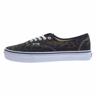 ヴァンズ(VANS)のVANS バンズ スニーカー × WACKO MARIA  v44 authentic オーセンティック レオパ ローカット スニーカー ブラウン系 ブラック系 ホワイト系 28.5cm【新古品】【未使用】【中古】(スニーカー)