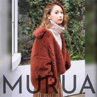 ムルーア(MURUA)のEMODA♡ジップアップ ジェイダ リゼクシー ムルーア ロイヤルパーティー(毛皮/ファーコート)