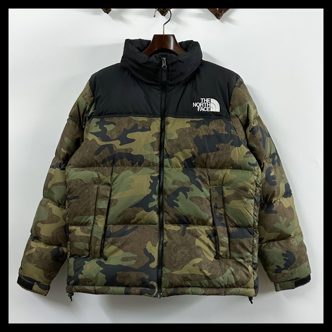 THE NORTH FACE ノースフェイス ヌプシ ダウン 迷彩 カモフラ美品