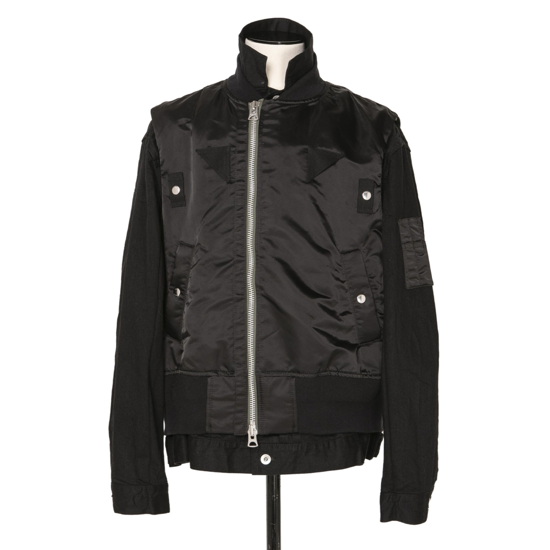sacai 22AW ブルゾン フライト ジャケット MA-1 デニム sacai 22AW ブルゾン フライト ジャケット MA-1 デニム