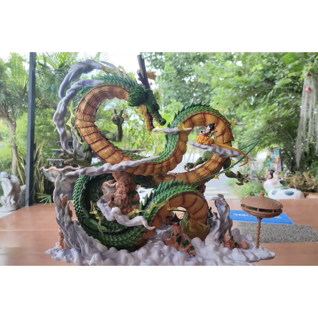 発光可能】緑色神龍 ドラゴンボール フィギュア PVC 発光可能】緑色神龍 ドラゴンボール フィギュア PVC